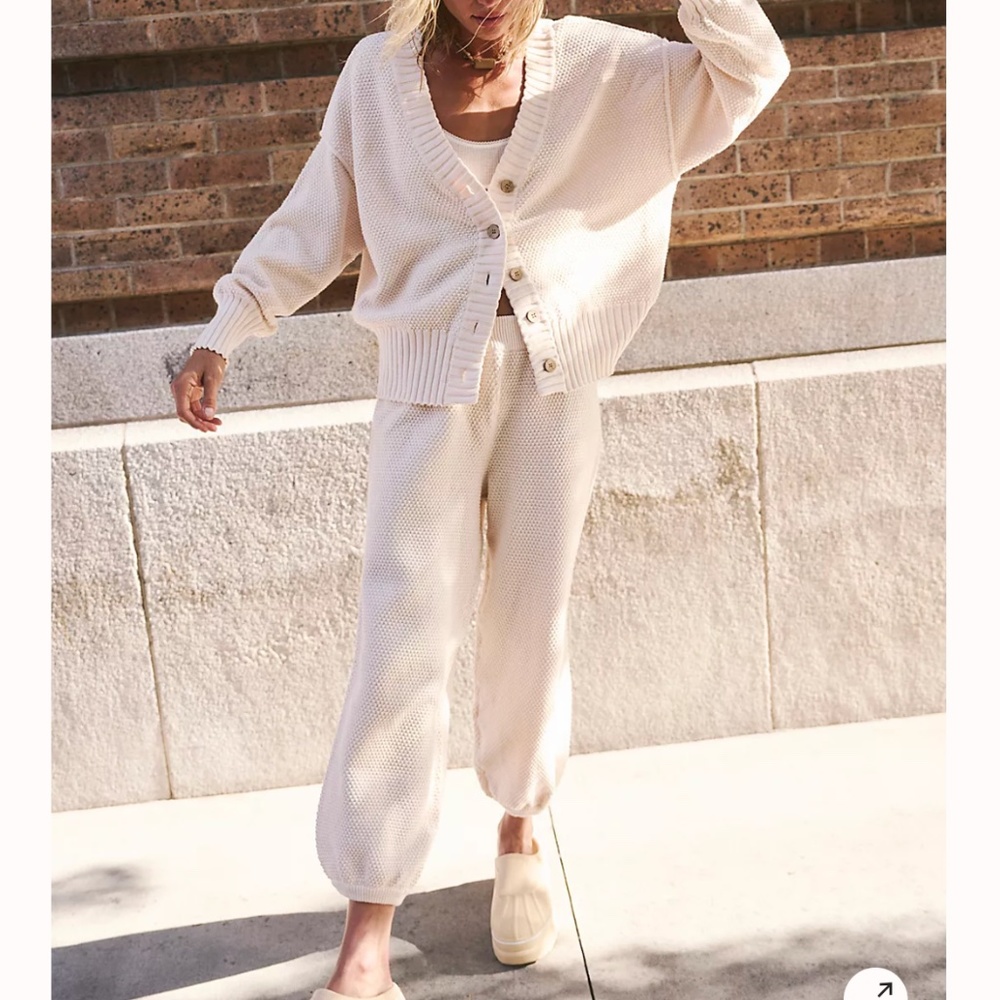 Free people Hailee cardi set